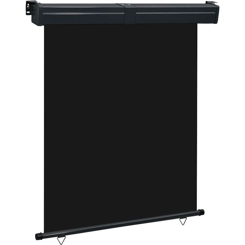 foto del prodotto vidaxl tendalino laterale per balcone 145x250 cm nero