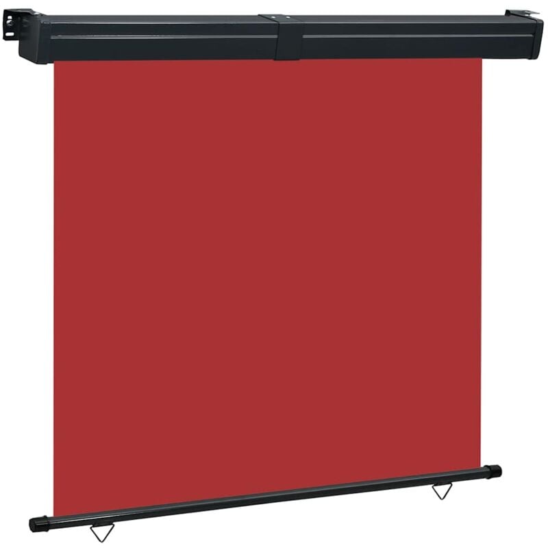 foto del prodotto vidaxl tendalino laterale per balcone 165x250 cm rosso