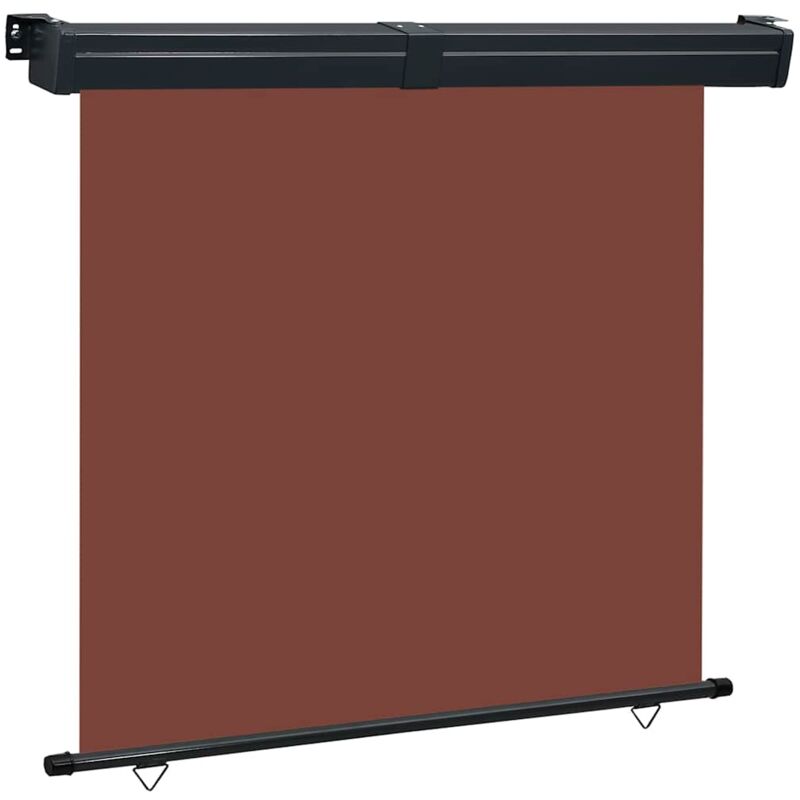 foto del prodotto vidaxl tendalino laterale per balcone 175x250 cm marrone
