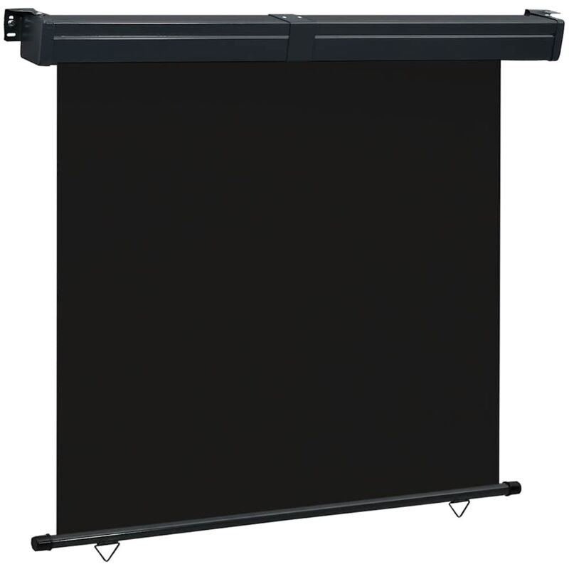 foto del prodotto vidaxl tendalino laterale per balcone 175x250 cm nero
