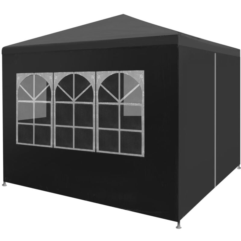 foto del prodotto vidaxl tendone per feste 3x3 m antracite
