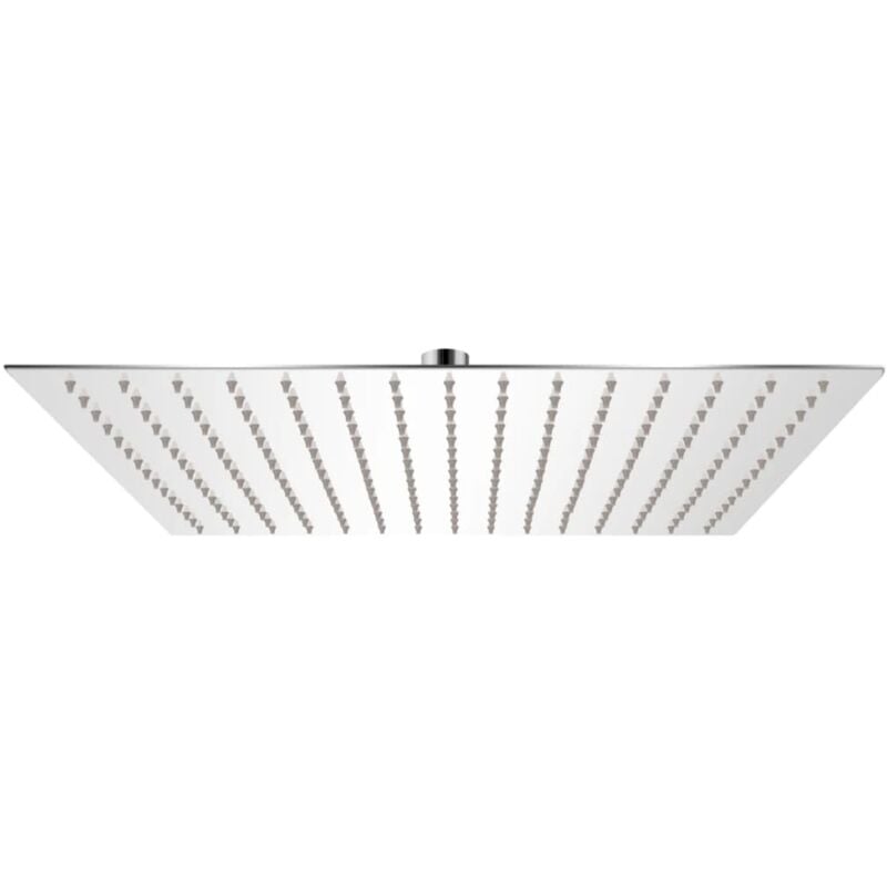 foto del prodotto vidaxl testa doccia a pioggia in acciaio inossidabile 40x40cm quadrata
