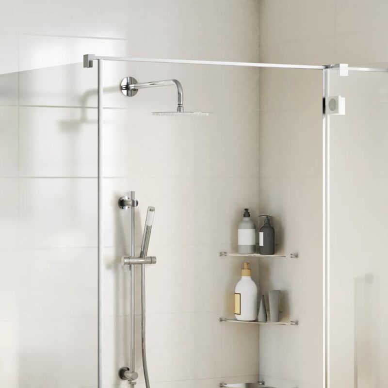 foto del prodotto vidaxl testa doccia a pioggia in acciaio inox 304 25 cm rotonda