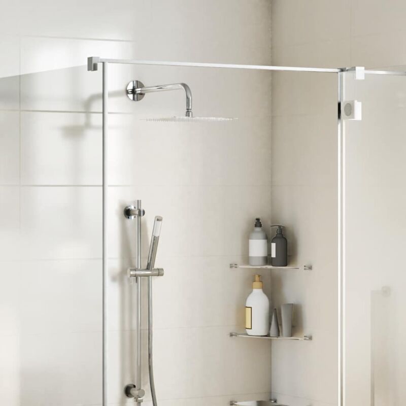 foto del prodotto vidaxl testa doccia a pioggia in acciaio inox 304 25x25 cm quadrata