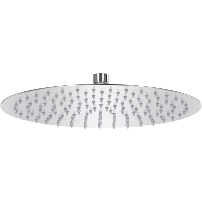 foto del prodotto vidaxl testa doccia a pioggia in acciaio inox 304 30 cm rotonda