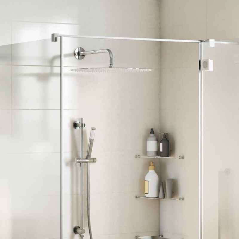 foto del prodotto vidaxl testa doccia a pioggia in acciaio inox 304 50 cm rotonda