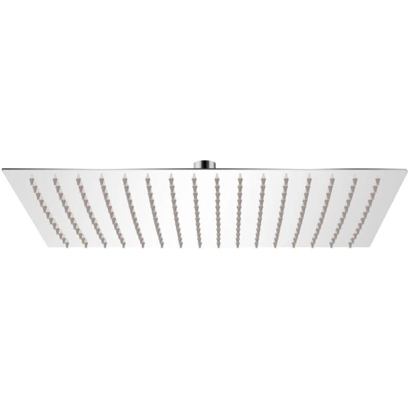 foto del prodotto vidaxl testa doccia a pioggia in acciaio inox forma rettangolare varie misure dimensioni 30x40 cm
