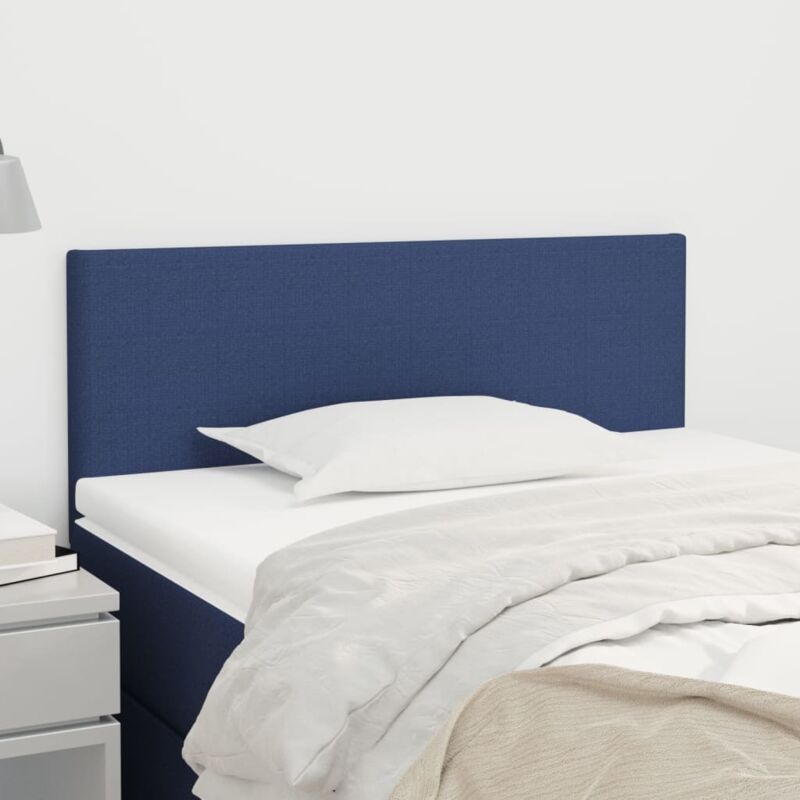 foto del prodotto vidaxl testiera blu 90x5x78 88 cm in tessuto