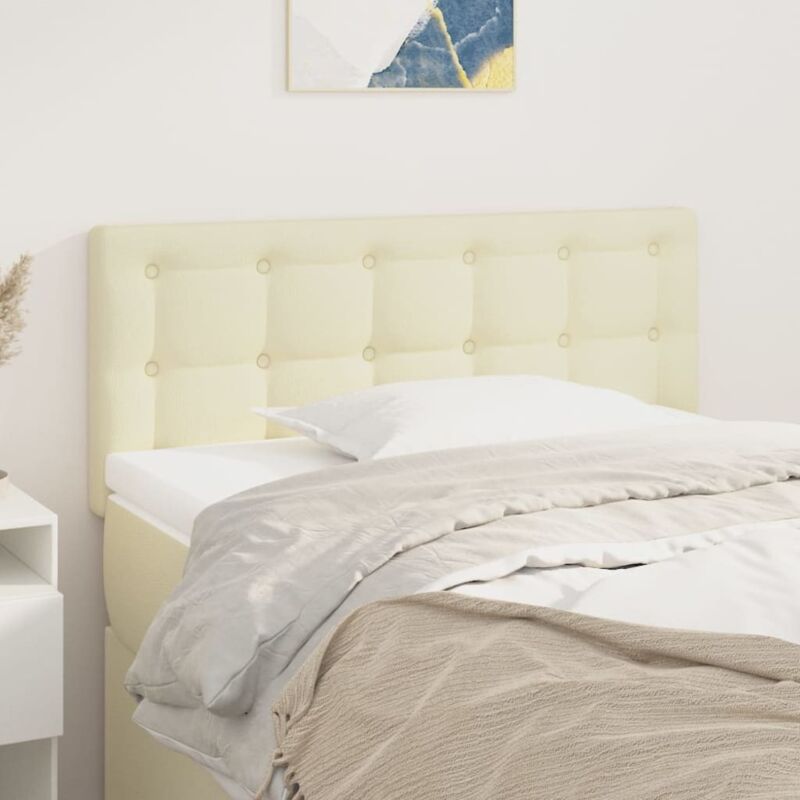 foto del prodotto vidaxl testiera crema 100x5x78 88 cm in similpelle