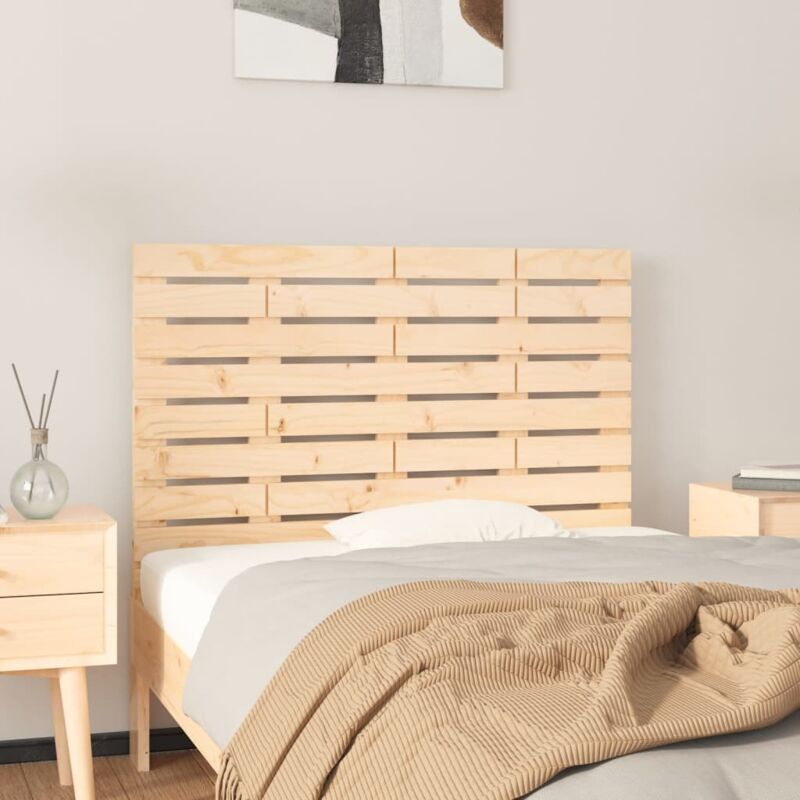 foto del prodotto vidaxl testiera da parete 96x3x63 cm in legno massello di pino