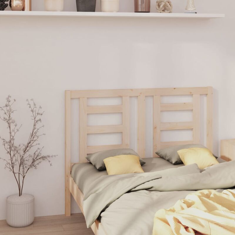 foto del prodotto vidaxl testiera per letto 146x4x100 cm in legno massello di pino
