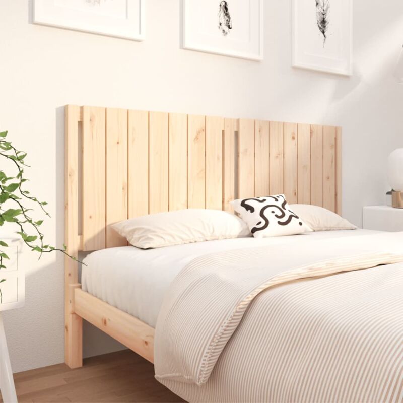 foto del prodotto vidaxl testiera per letto 165,5x4x100 cm in legno massello di pino