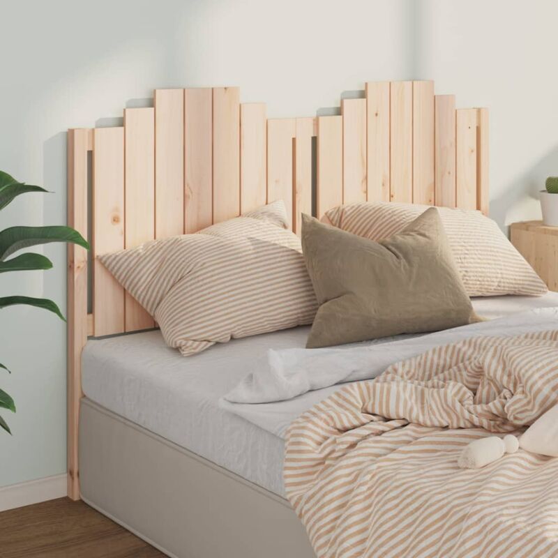 foto del prodotto vidaxl testiera per letto 166x4x110 cm in legno massello di pino