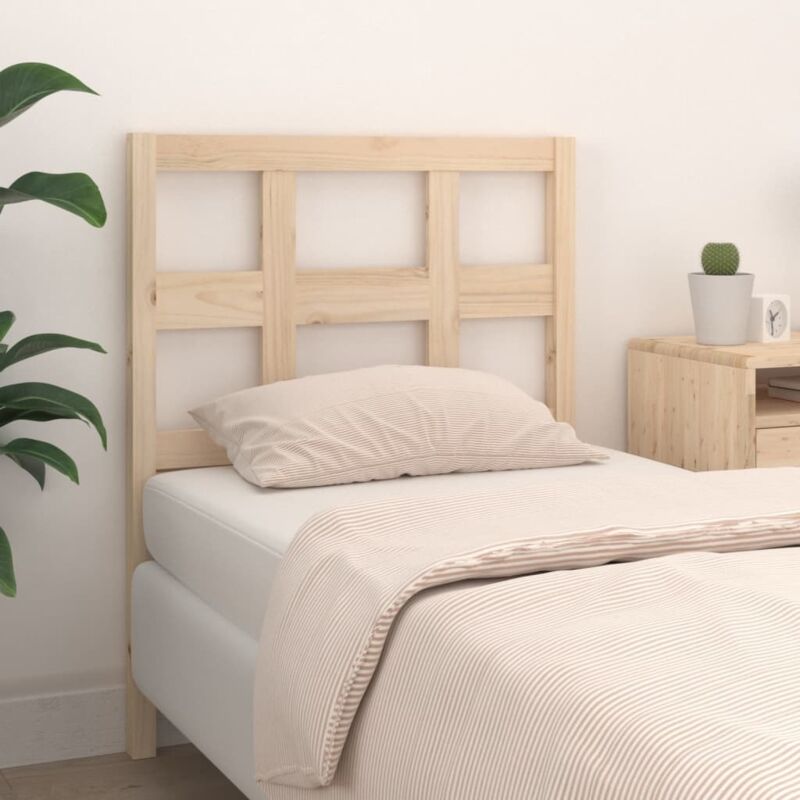 foto del prodotto vidaxl testiera per letto 95,5x4x100 cm in legno massello di pino