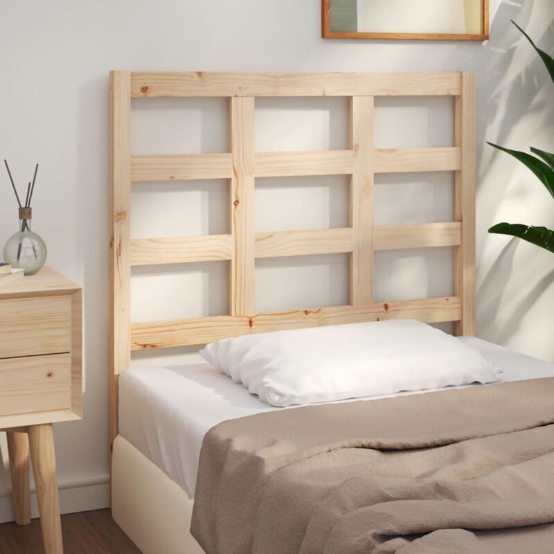 foto del prodotto vidaxl testiera per letto 95,5x4x100 cm legno massello di pino