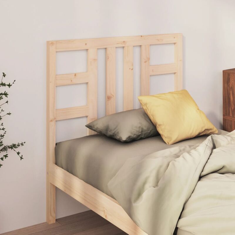 foto del prodotto vidaxl testiera per letto 96x4x100 cm in legno massello di pino