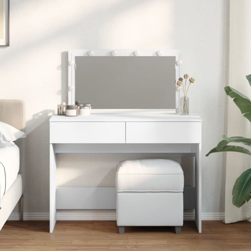 foto del prodotto vidaxl toeletta con led bianco 100x40x120 cm