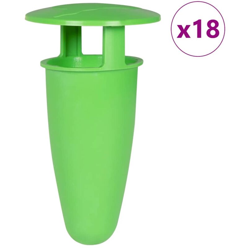 foto del prodotto vidaxl trappole per lumache e lumache 18 pz verdi