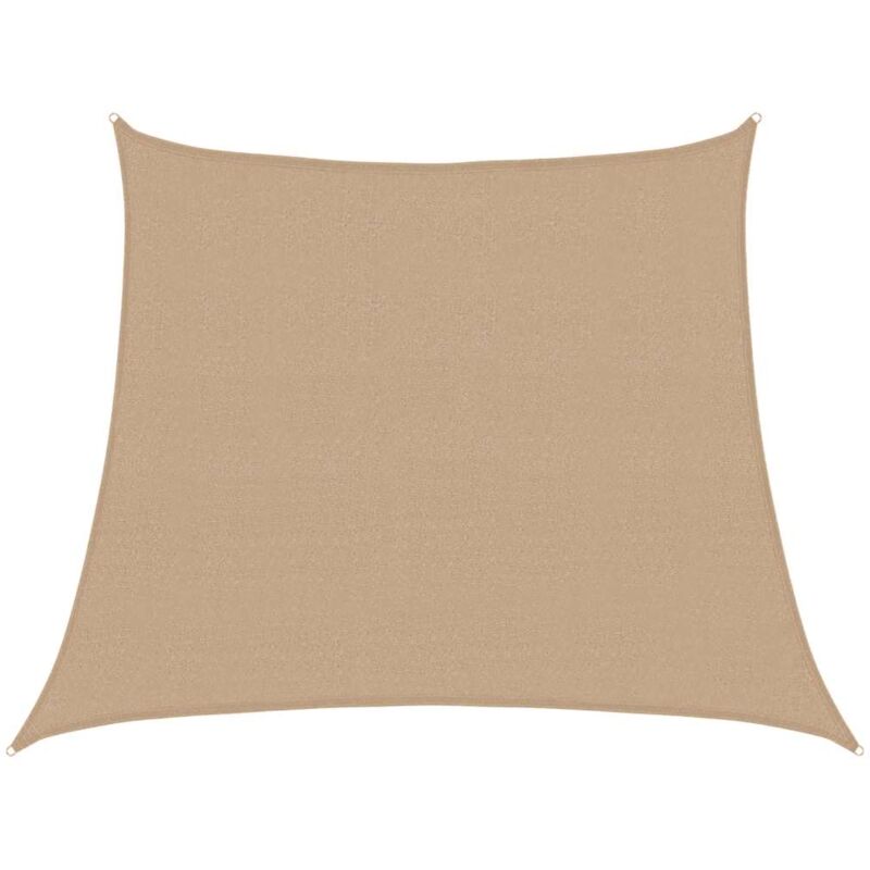 foto del prodotto vidaxl vela parasole 160 g m grigio talpa 3 4x3 m in hdpe