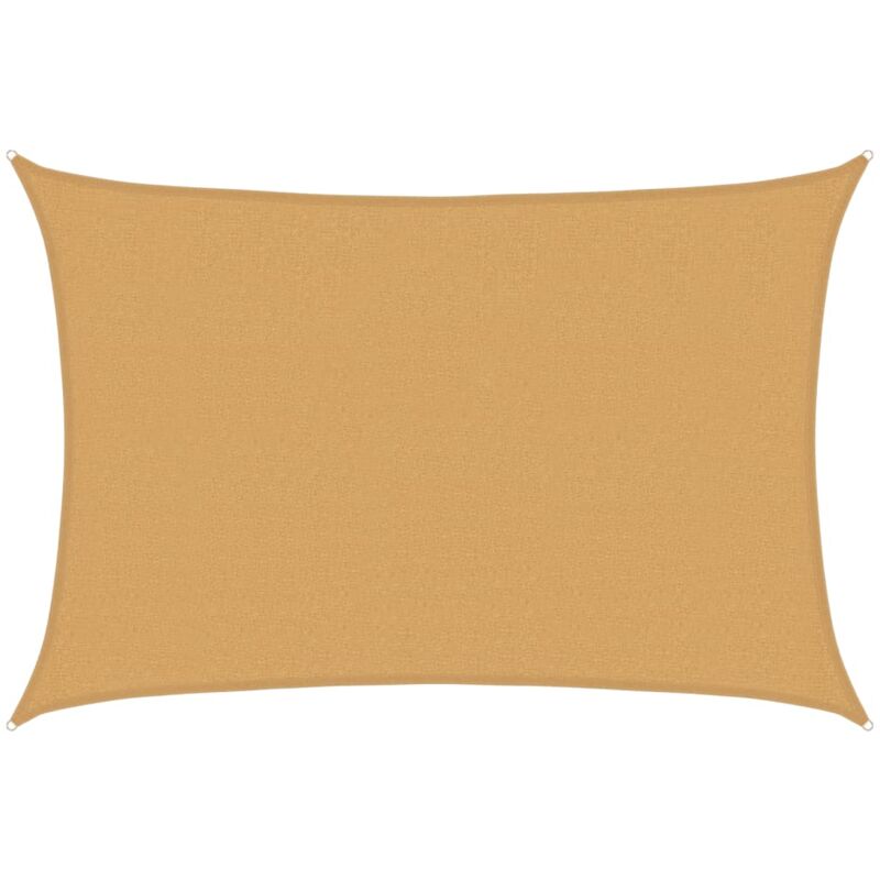 foto del prodotto vidaxl vela parasole 160 g m rettangolare sabbia 2,5x3,5 m in hdpe