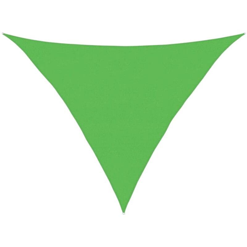 foto del prodotto vidaxl vela parasole 160 g m verde chiaro 5x5x6 m in hdpe