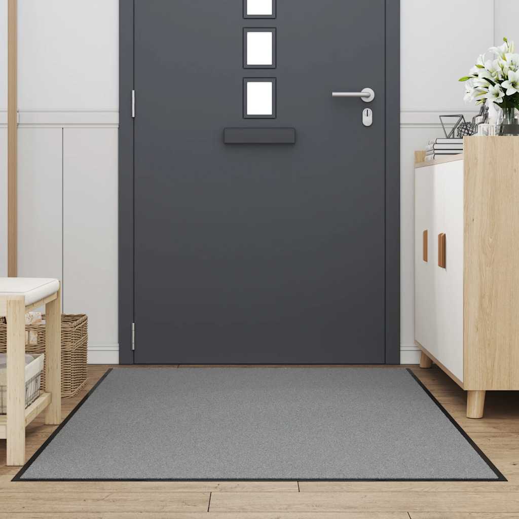 foto del prodotto vidaxl zerbino grigio 115x200 cm