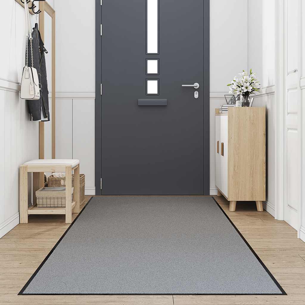 foto del prodotto vidaxl zerbino grigio 115x300 cm