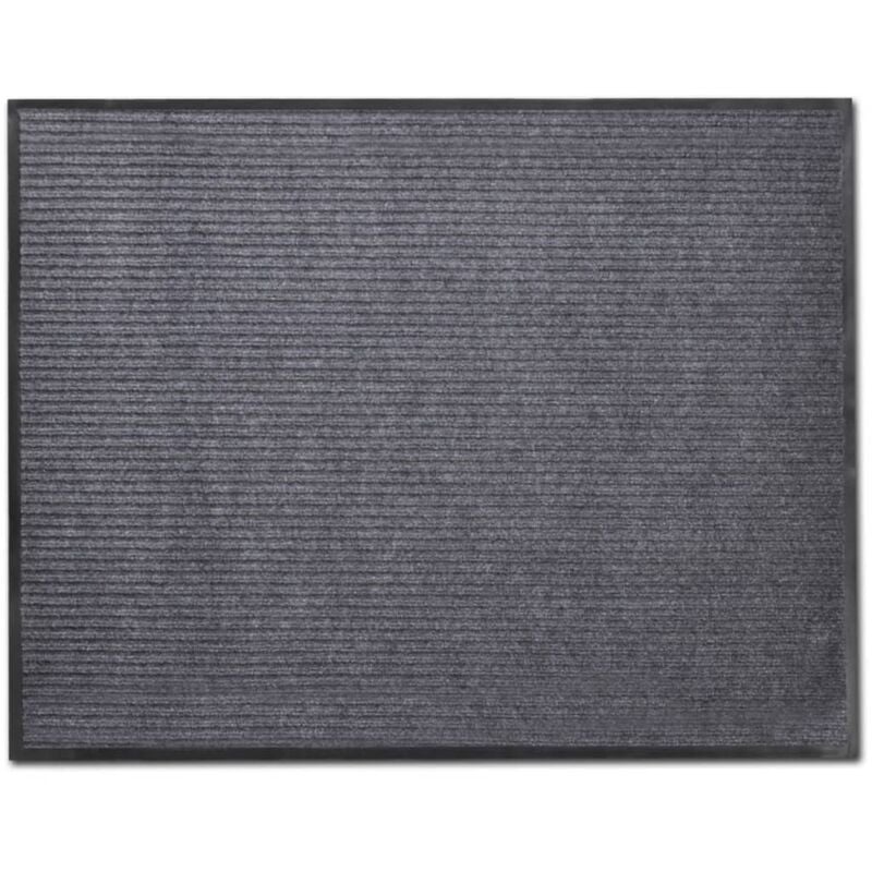 foto del prodotto vidaxl zerbino grigio in pvc 90 x 120 cm