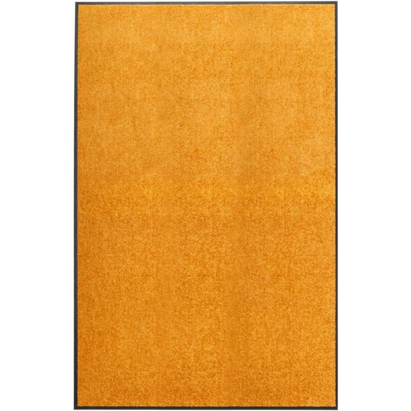 foto del prodotto vidaxl zerbino lavabile arancione 120x180 cm