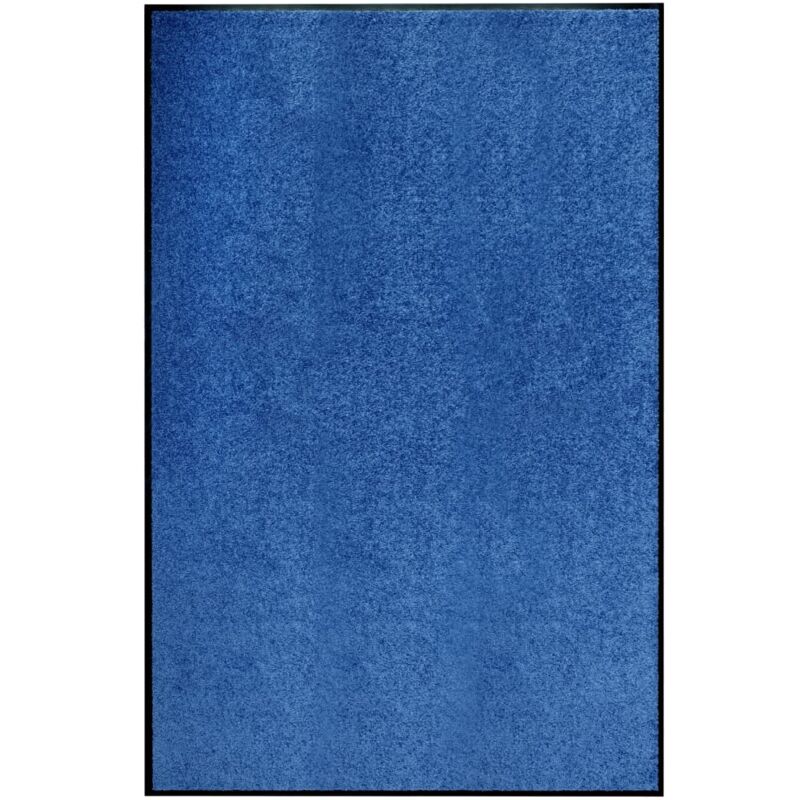 foto del prodotto vidaxl zerbino lavabile blu 120x180 cm