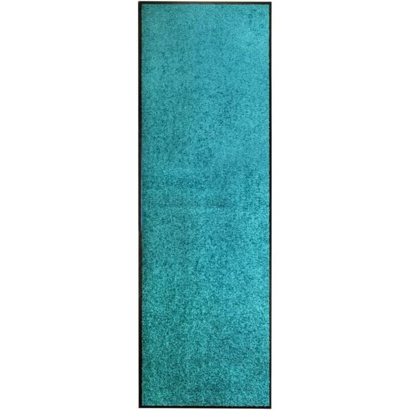 foto del prodotto vidaxl zerbino lavabile ciano 60x180 cm