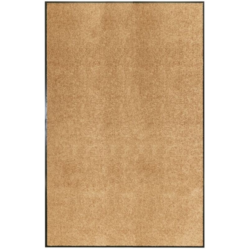 foto del prodotto vidaxl zerbino lavabile crema 120x180 cm