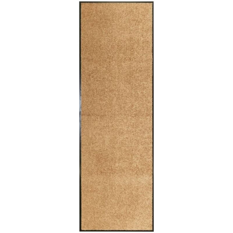 foto del prodotto vidaxl zerbino lavabile crema 60x180 cm