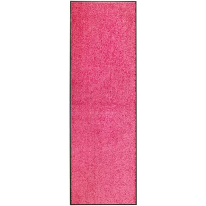 foto del prodotto vidaxl zerbino lavabile rosa 60x180 cm