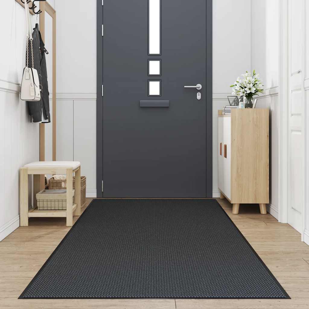 foto del prodotto vidaxl zerbino nero 115x300 cm