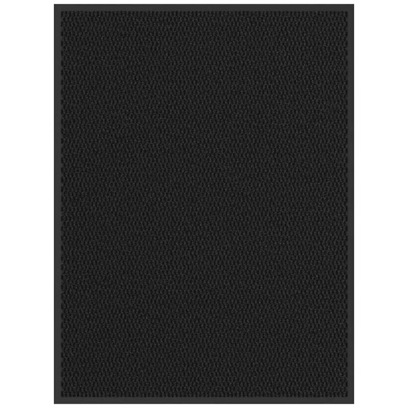 foto del prodotto vidaxl zerbino nero 90x120 cm