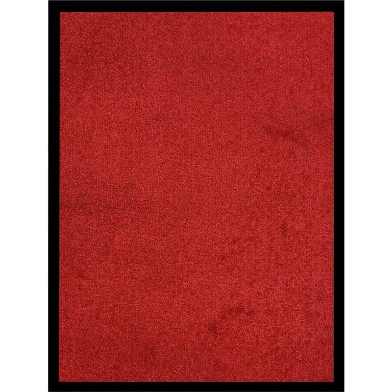 foto del prodotto vidaxl zerbino rosso 60x80 cm