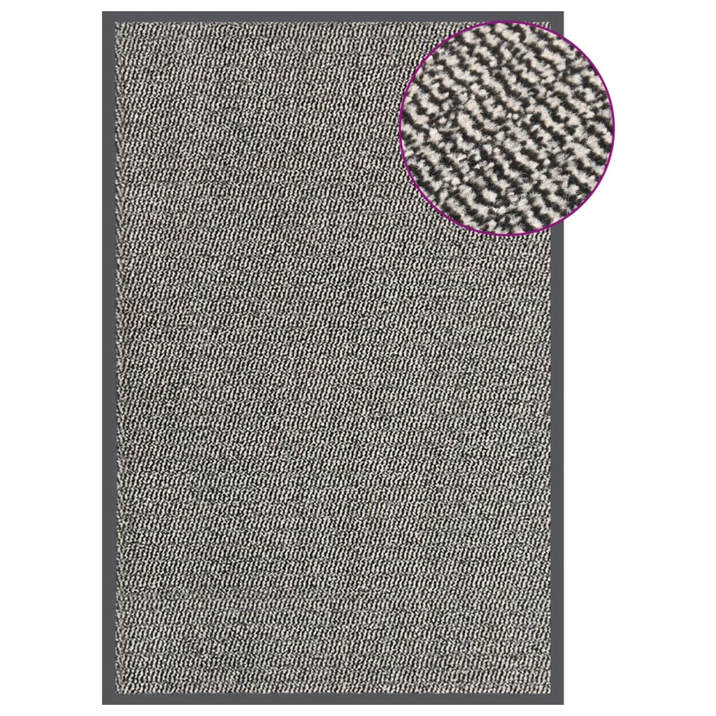 foto del prodotto vidaxl zerbino trapuntato 80x120 cm marrone chiaro