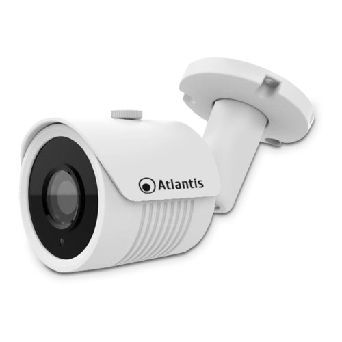 foto del prodotto videocamera atlantis ultraplex a11 ux826a bp ip poe bullet 3mpx 1920x1080 h.264 h.265 20fps 1 2.9 cmos ir 2 array led 15mt