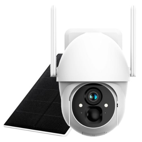 foto del prodotto videocamera atlantis volta pro pt vl88p wl fhd 1980x1080 15fps h.264 2x batt ricaric. incl. sens. pir ip65 led array 7m motoriz