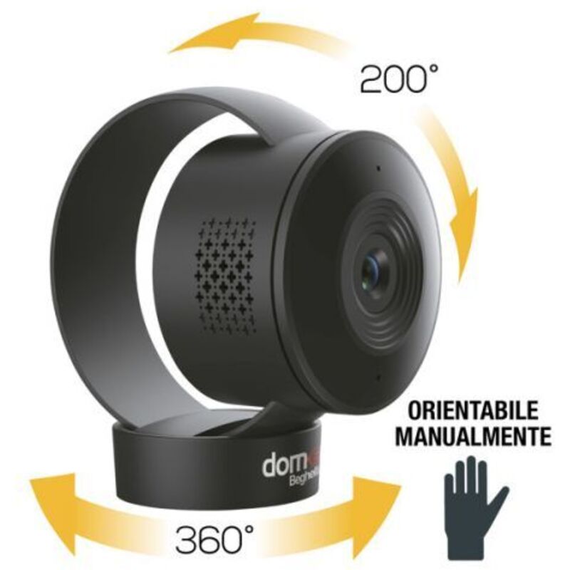 foto del prodotto videocamera di sicurezza per interni ring beghelli dom e wi fi