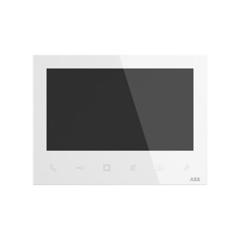 foto del prodotto videocitofono abb m22411 w 7 pollici bianco wli403b