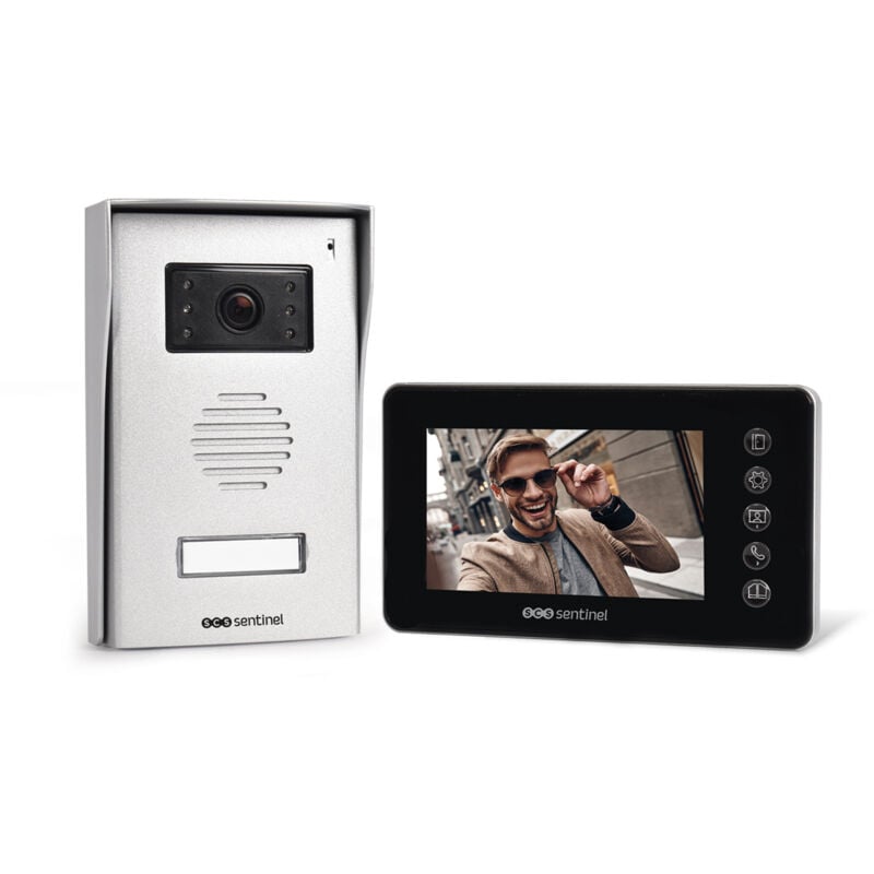 foto del prodotto videocitofono cablato 4.3, visiofirst scs sentinel