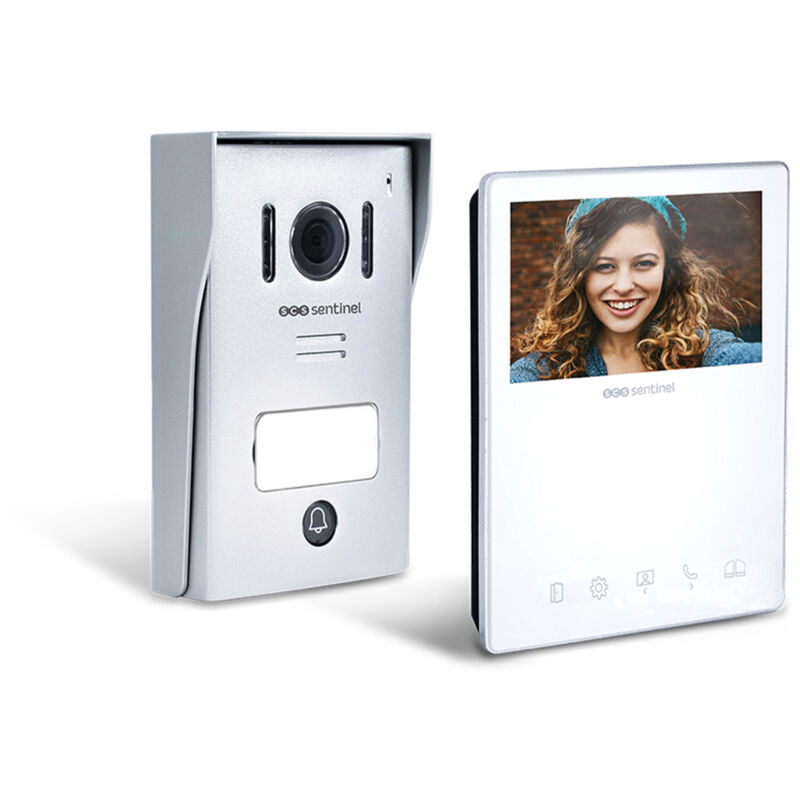 foto del prodotto videocitofono cablato, visiokit 4.3 scs sentinel