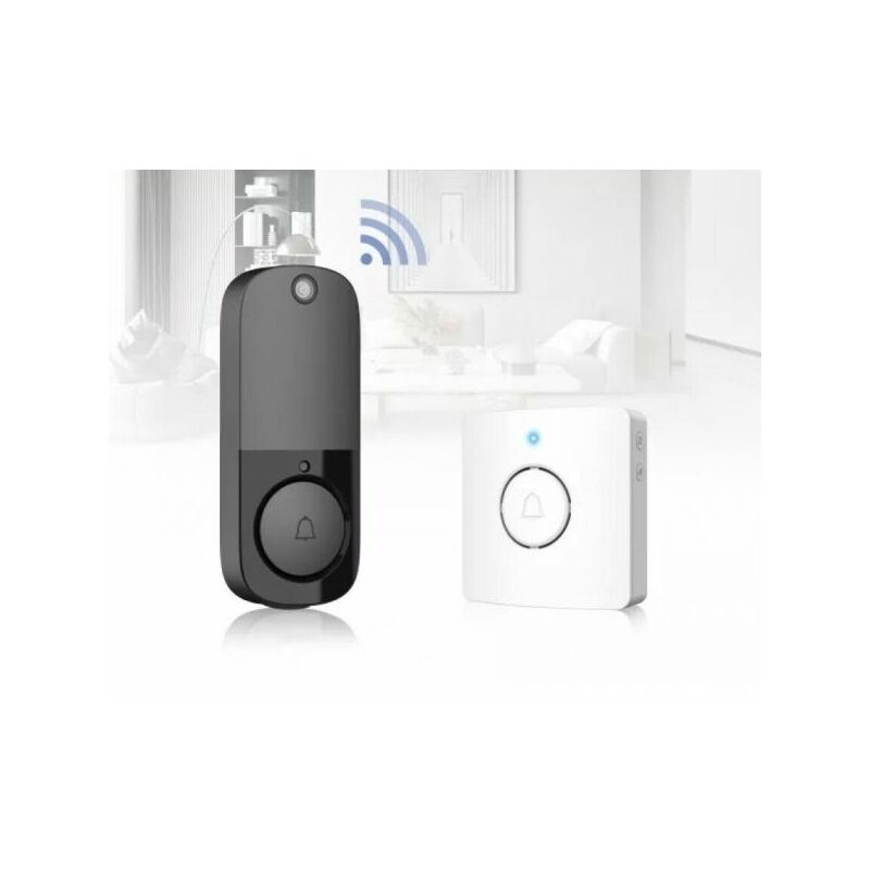 foto del prodotto videocitofono ip senza fili wifi campanello smart sensore di movimento ip10a