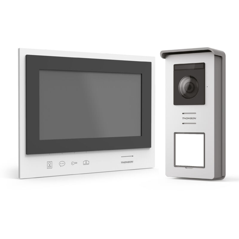 foto del prodotto videocitofono senza fili con schermo a batteria thomson air thomson 512286