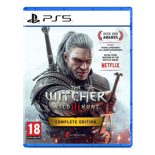 foto del prodotto videogioco bandai namco 115095 playstation 5 the witcher 3 wild hunt