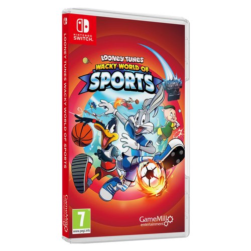 foto del prodotto videogioco gamemill swsw1832 switch looney tunes wacky world of sports