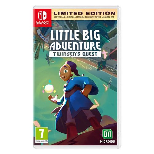 foto del prodotto videogioco microids 1148640 switch little big adventure twinsens ques