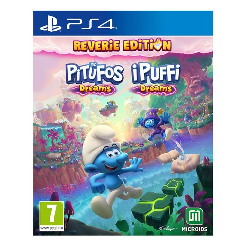 foto del prodotto videogioco microids 1151287 playstation 4 i puffi dreams day one rever